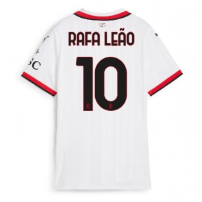 Billiga AC Milan Rafael Leao #10 Bortatröja Dam 2024-25 Kortärmad